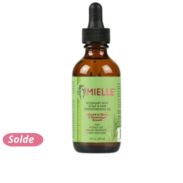 Mielle, Scalp & Hair Strengthening Oil, Rosemary Mint, (59 ml)