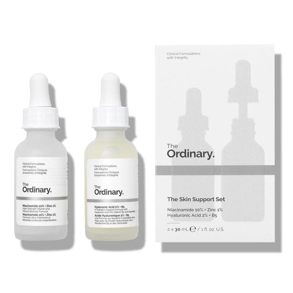 The Skin Support Set Niacinamide 30ML + Hyaluronic 30 ML